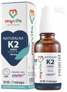 MyVita Prírodný vitamín K2 MK7 s Natto 30 ml