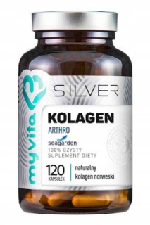 Ochrana kĺbov - MyVita Silver Pure 100% Collagen Arthro 120 čiapky