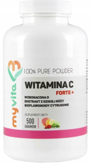 MyVita Vitamín C Forte Plus divoká ruža 500g