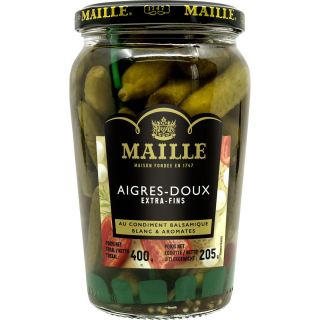 Maille Gherkins v Sweet-Sour Carrion 400g.