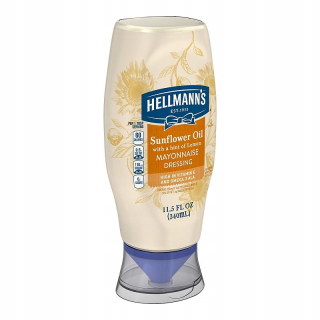Majonéza Hellmann Slnečnicový olej + citrón z USA