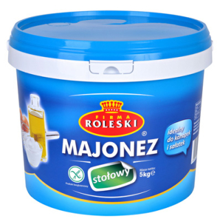 Majonéza tabuľka roleki 5kg gastro