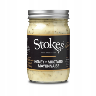 Mayonnaise horčica-med Stokes 360g