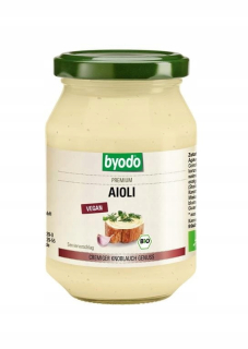Mayonnaise vegan aioli bez gluténu bio 250ml bydo