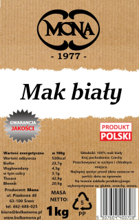 Poppy White Can 5kg Premium