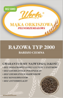 Špaldová múka Razowa typ 2000 3 Kg