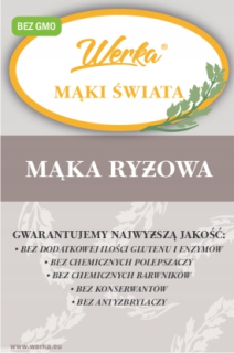Rice múka 3 kg mlyna werky