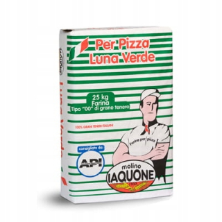 Múka pre pizzu z mäkkého obilia "LUNA VERDE" 10KG