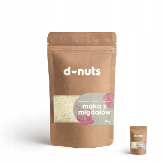 Mandľová múka 100% Premium 1kg D-orechy USA čerstvé