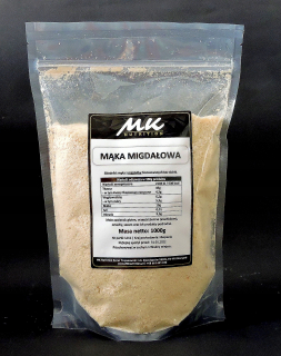 Mandľová múka, mleté blanšírované mandle 1kg MK