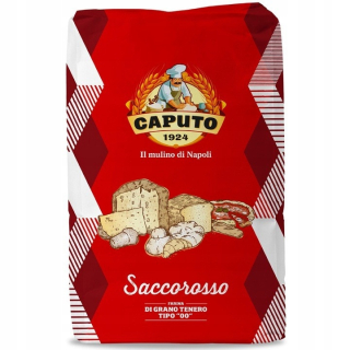 Pšeničná múka 00 Saccorosso červená 25kg Caputo