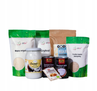 Múka krémový mliečny kokosový olej SET LCHF