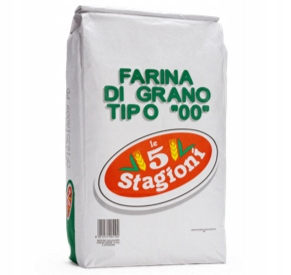 Typ múky 00 Rinforzata 25kg 5 stagioni