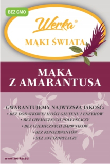 Amaranth múka 3 kg mlyna werky