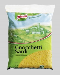 Knorrgrónové gnocchetti Sardi cestoviny 3 kg