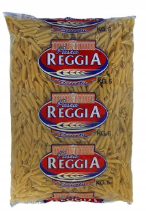 Pasta cestoviny Reggia šikmá Tube 5kg Talianska