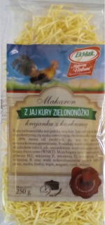 Cestoviny s vajciami kurčatá greenhead fréza 250gx18
