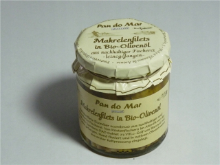 Makrely v bio olivovom oleji 220 g PAN PRE MAR
