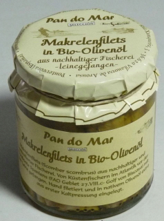 Makrela v bio olivovom oleji 220 g - panvica až do marca