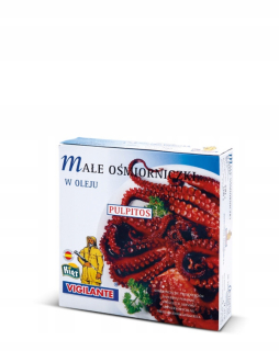 Malý chobotnica v oleji 280g Kier