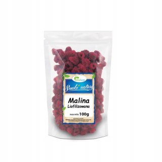 Sušené ovocie - LOOPHILIZOVANÉ RASPBERY ALL 100 G VITAFARM