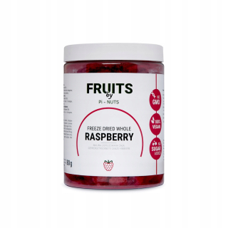 Sušené ovocie - LIOPHILIZOVANÉ RASPBERY LIO CELL PI-NUTS 80G