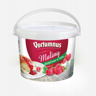 Dezertné maliny - Frużelina v 50% géli