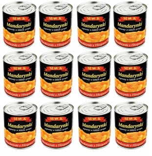 Mandarins v MK X 12 sirup