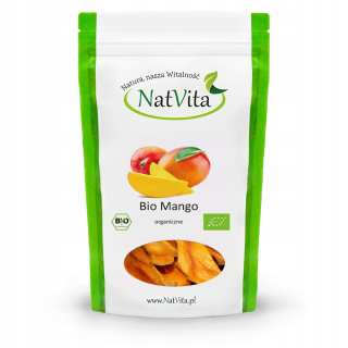 Sušené ovocie - Mango BIO sušené ovocie 180g NatVita
