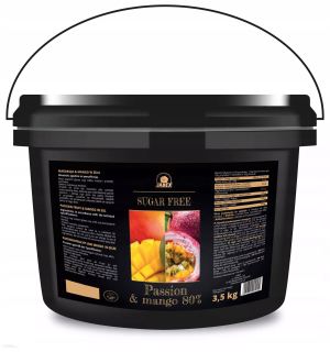 Mango Maracose v géli 80% oválu bez cukru 3.5kg