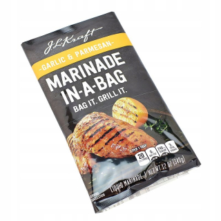 Marinade Kraft Marinade cesnak Parmesan 340g z USA