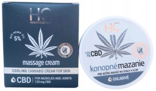 CBD - Konopná masť chladiaca 125mg CBD Medicprogress