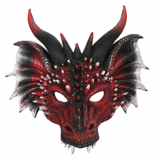 Halloween - Halloweenská maska, maska Cosplay Dragon Mask