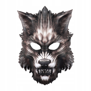 Halloween - Halloweenská maska, maska Eva Animal Wolf Mask