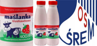 MaśLanka Prírodné jahody Śremska 0.4L x 8ks