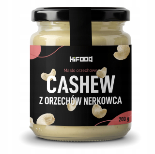CASHEW maslo - kešu oriešky 100% HiFOOD pride