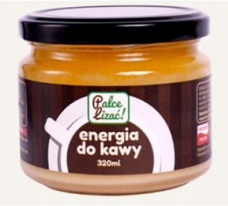 Maslo kávu energia 320ml prsty lízať