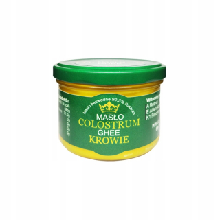 Ghee maslo, objasnené maslo z mlezvu, 160 g