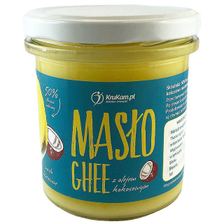 Ghee maslo s kokosovým olejom Virgin 300ml Krukam