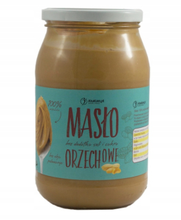 Arašidové maslo 100% 900 g Hladká bez cukru