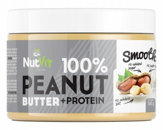 Arašidové maslo 100% s pridaním 500 g proteínu