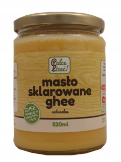 Ghee maslo 520ml prírodné prsty lízať