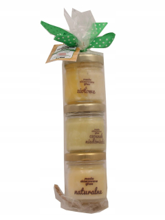 Ghee maslo nastaviť 3x40ml prsty lízať
