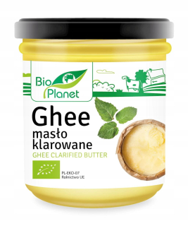 Vyčistené maslo ghee bio 250 g bio planéta
