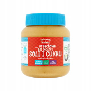 Arašidové maslo bez soli a cukru 350 g [6ks]