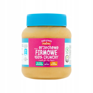Arašidové maslo 100% Crunchy 350 g [6 ks]