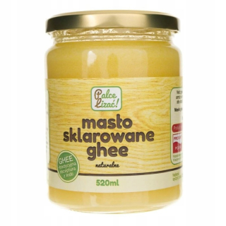 Vyčistené maslo Ghee 520 ml Olizujte prsty