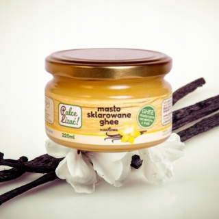 Maslo vyrobené GHEE Vanilla - 320 ml - prsty L