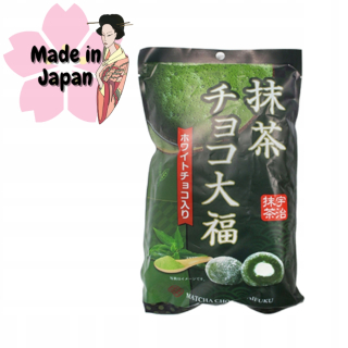 Japonska kuchyňa - Matcha Mochi Rice Cookies Japonské pochúťky
