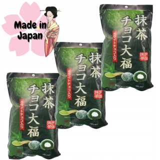 Japonska kuchyňa - Matcha Mochi Rice Cookies Japonská Smokołyk × 3